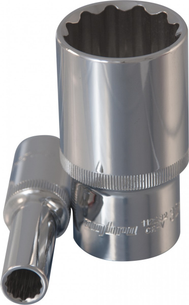 Головка торцевая глубокая 12-гранная 1/2"DR 14 мм 112214 OMBRA