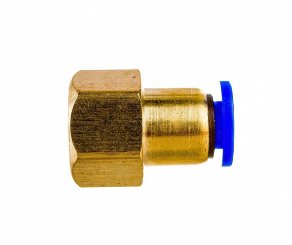 Фитинг металлический 6мм внутренняя резьба 1/4" 5203 Pegas pneumatic